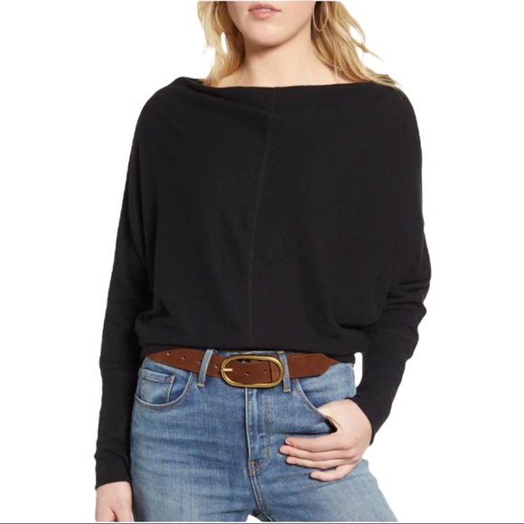 Treasure & Bond Slouchy Knit Pink Sweater - Picture 4 of 9